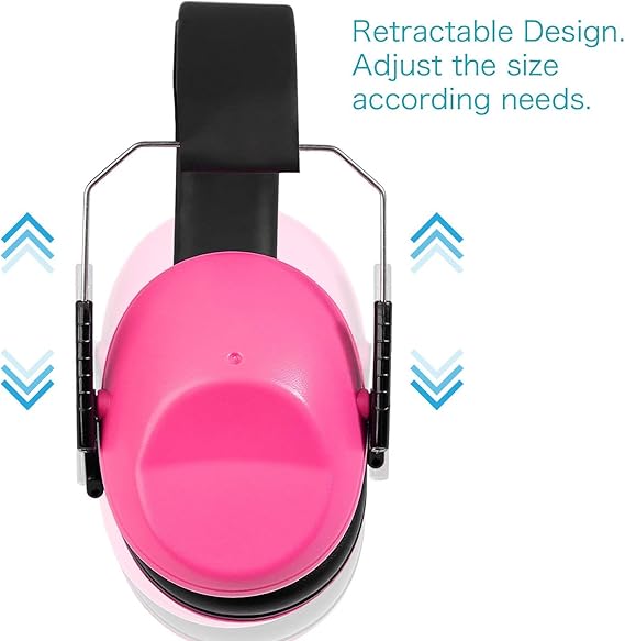 Leadstar Casque Antibruit Enfant Nrr 25db Snr 29db Pliable Casques Anti Bruit A Reduction Oreille Defenseur Pour Dormir Etudier Voyager Jouer Travailler Rose Amazon Fr Bricolage