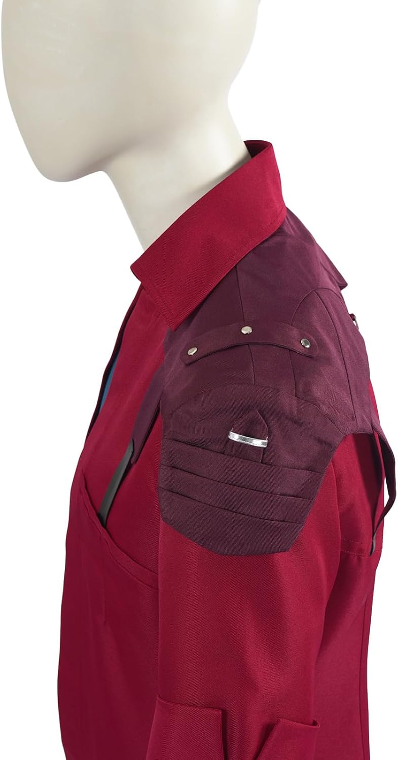 Devil Dante Cosplay Costume Adult Men Red Jacket Suit Halloween Cosplay Outfit