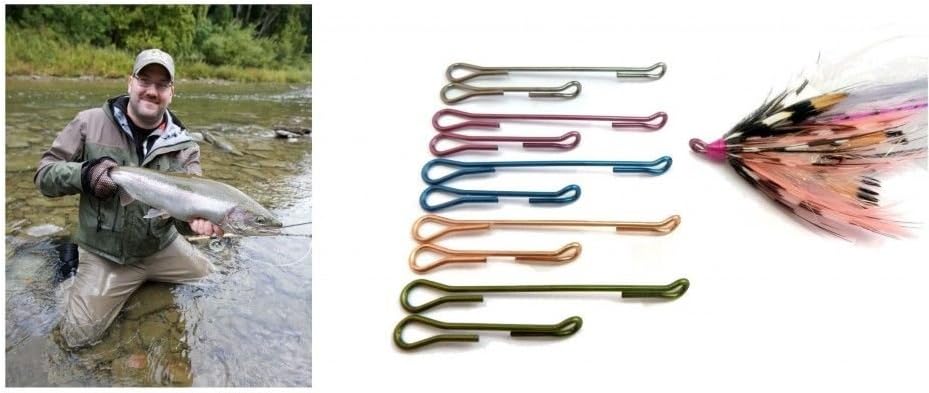 Senyo's Articulated Shanks for Steelhead Salmon Flies 40mm Assorted-Colors