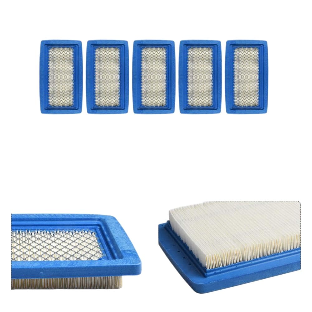 Confezione da 5 filtri dell'aria con kit filtro compatibile con soffiatori per foglie a spalla PB-8010 e PB-9010