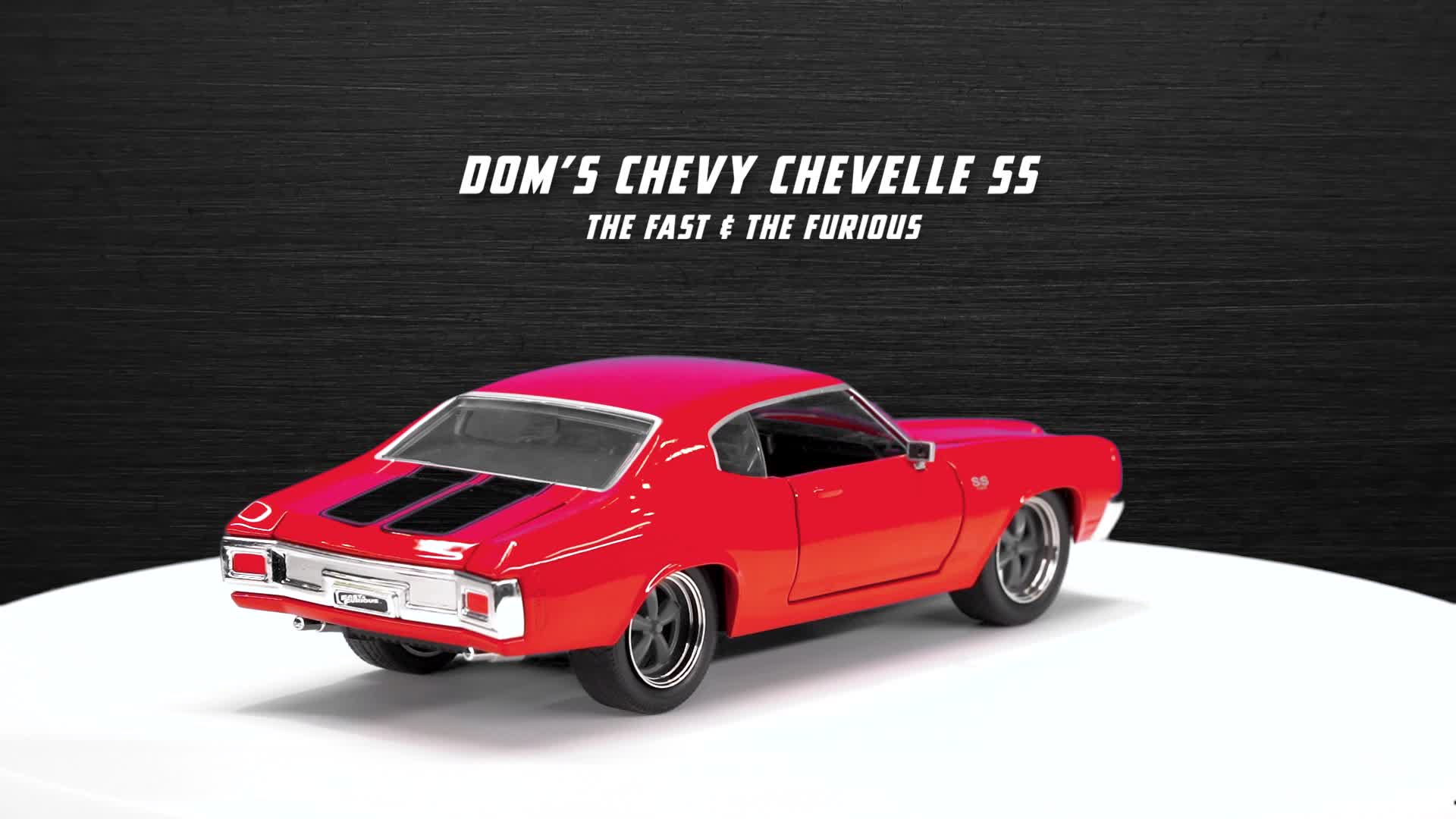 JADA FAST & FURIOUS DOM'S 1970 CHEVY CHEVELLE SS MATTE GREY 1:24 NEW NO BOX JADA FAST & FURIOUS DOM'S 1970 CHEVY CHEVELLE SS MATTE GREY 1:24 NEW NO BOX