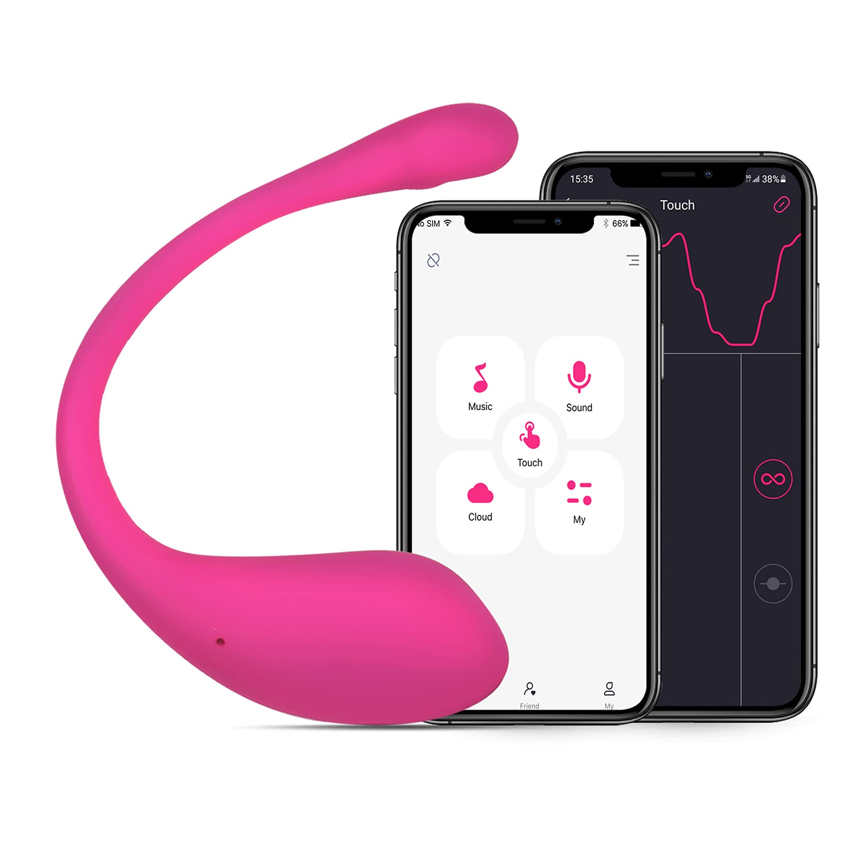 Smart Kegel Balls for Women - Kegel Exercise Products with APP Multi-Modes & Remote Control - Ben Wa