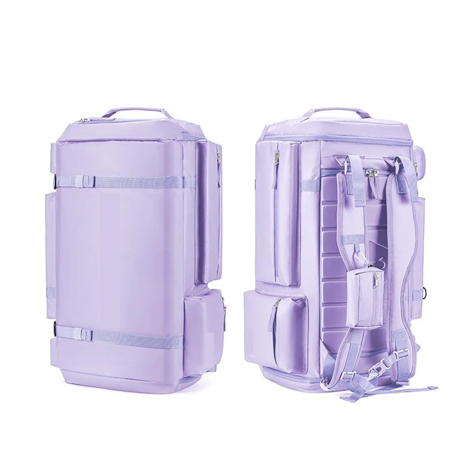 Skischuhtasche Ski-Rucksack, Snowboard-Tasche, 55 l, große Kapazität, wasserdichte Tasche for Skischuhe, Verstellbarer wasserdichter Snowboard-Rucksack(Purple)
