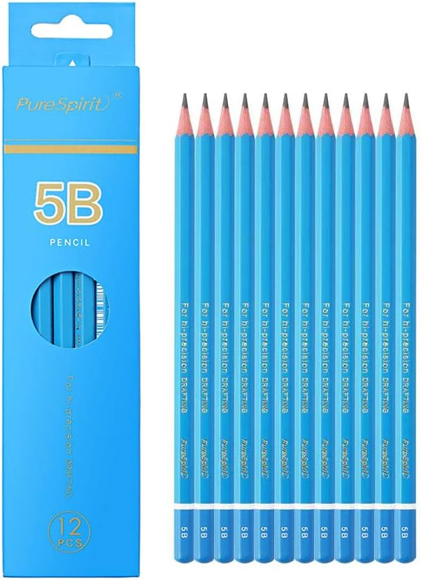Luwans 14-Piece Drawing Pencils Set (B - 12B) For Sketching, Shading & Art - View #12