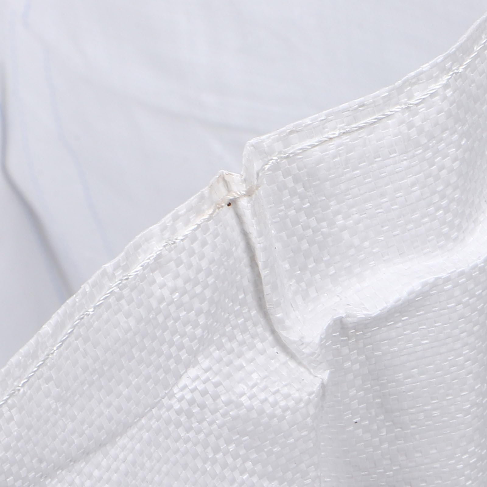 Sacchi big bag FIBC per materiali edili, 1-1,5 tonnellate, per carichi pesanti, sabbia e ghiaia, sacco a fondo piatto con parte superiore a sacca, ideale per cantieri edili, rocce e rifiuti,