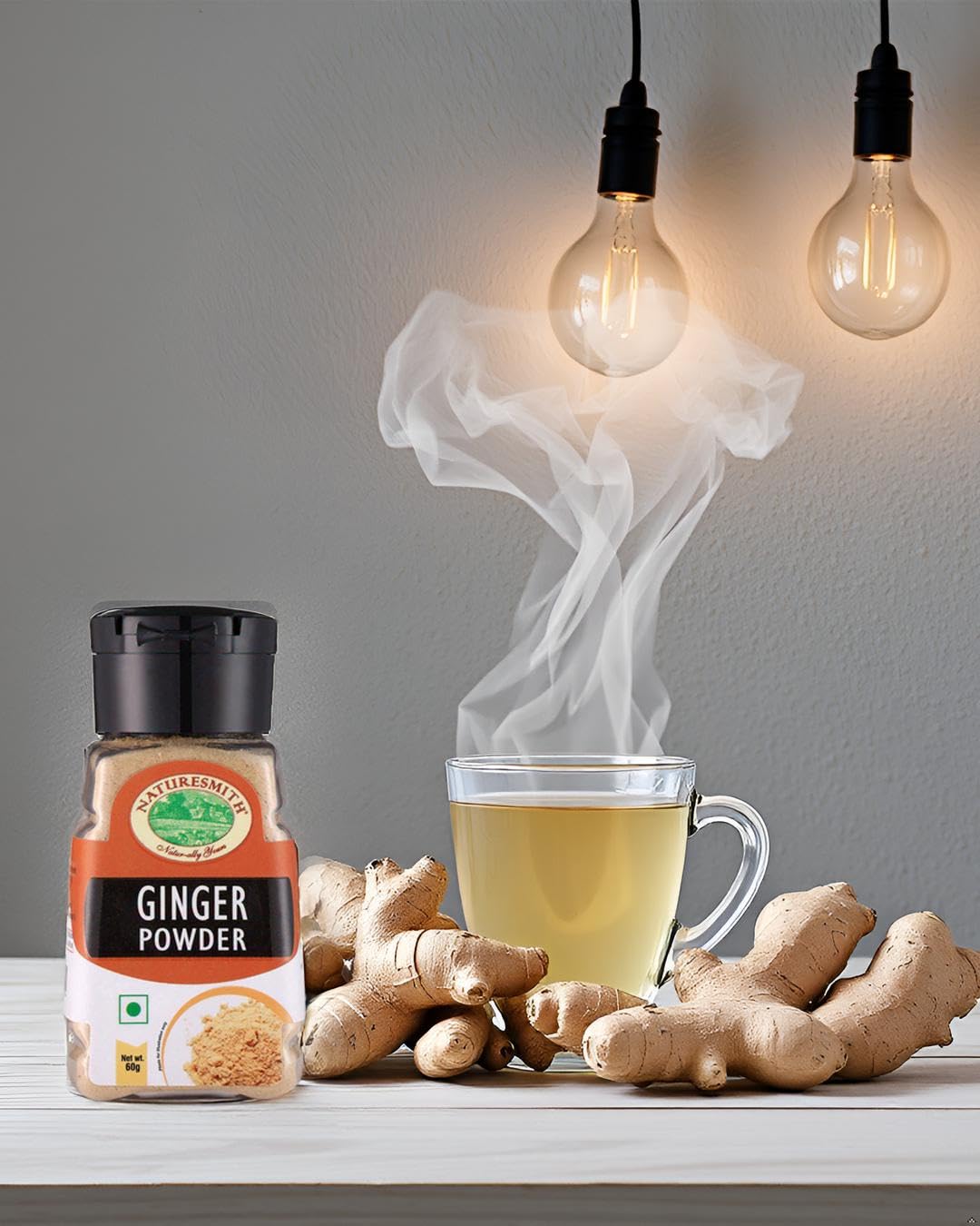 NATURESMITH GINGER POWDER-60g || SMALL SPRINKLER READY TO USE DRY GINGER || - Image 8 thumbnail