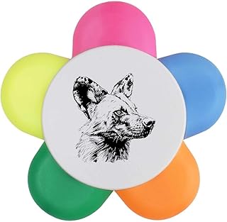 Azeeda 'African Wild Dog Side View' Flower Sh...