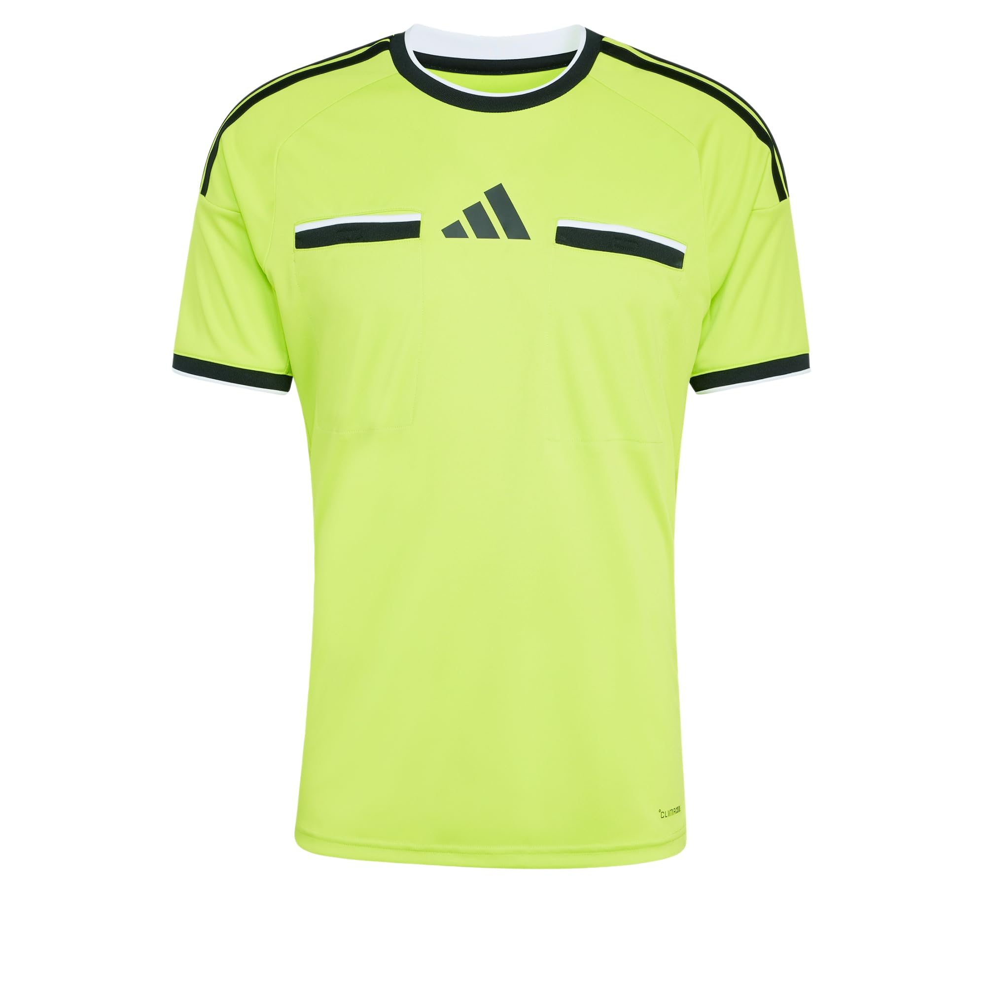 adidas Men's Referee 26 Jersey Shirt, Team semi sol Yellow/Black, XXL