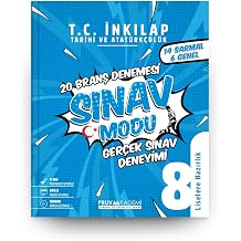 Pruva Akademi 8. S n f T.C.  nk lap Tarihi ve Atat rk l k S nav Modu 20 Deneme