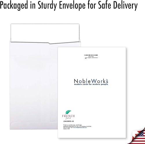 Miniatura 6 de NobleWorks - Tarjeta de felicitación jumbo para el día de la madre de 8.5 x 11 pulgadas con sobre (1 paquete) para vacaciones, grande, grande, mamá