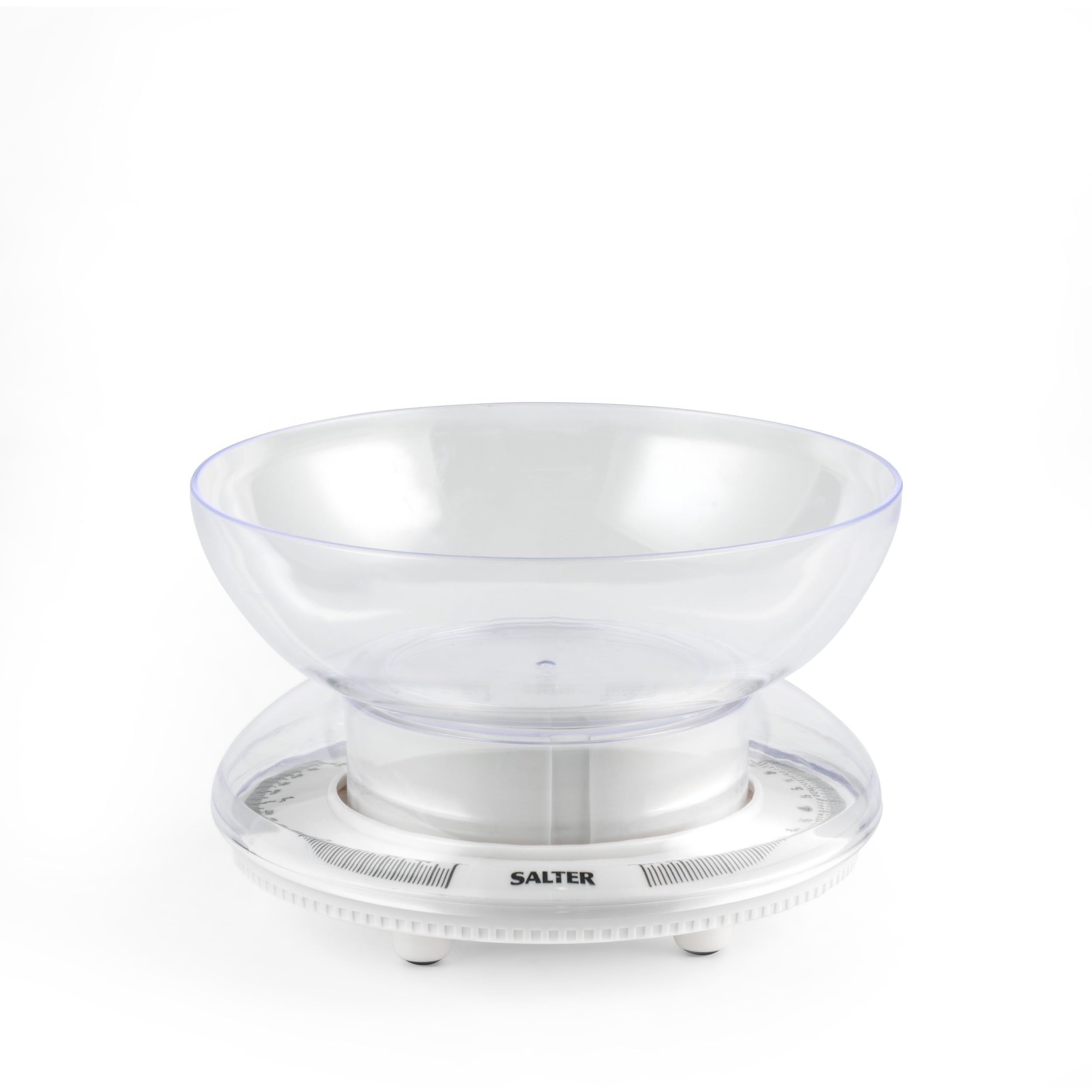 Salter 2010 Compact Digital Kitchen Scales with 500ml Bowl Silver Working