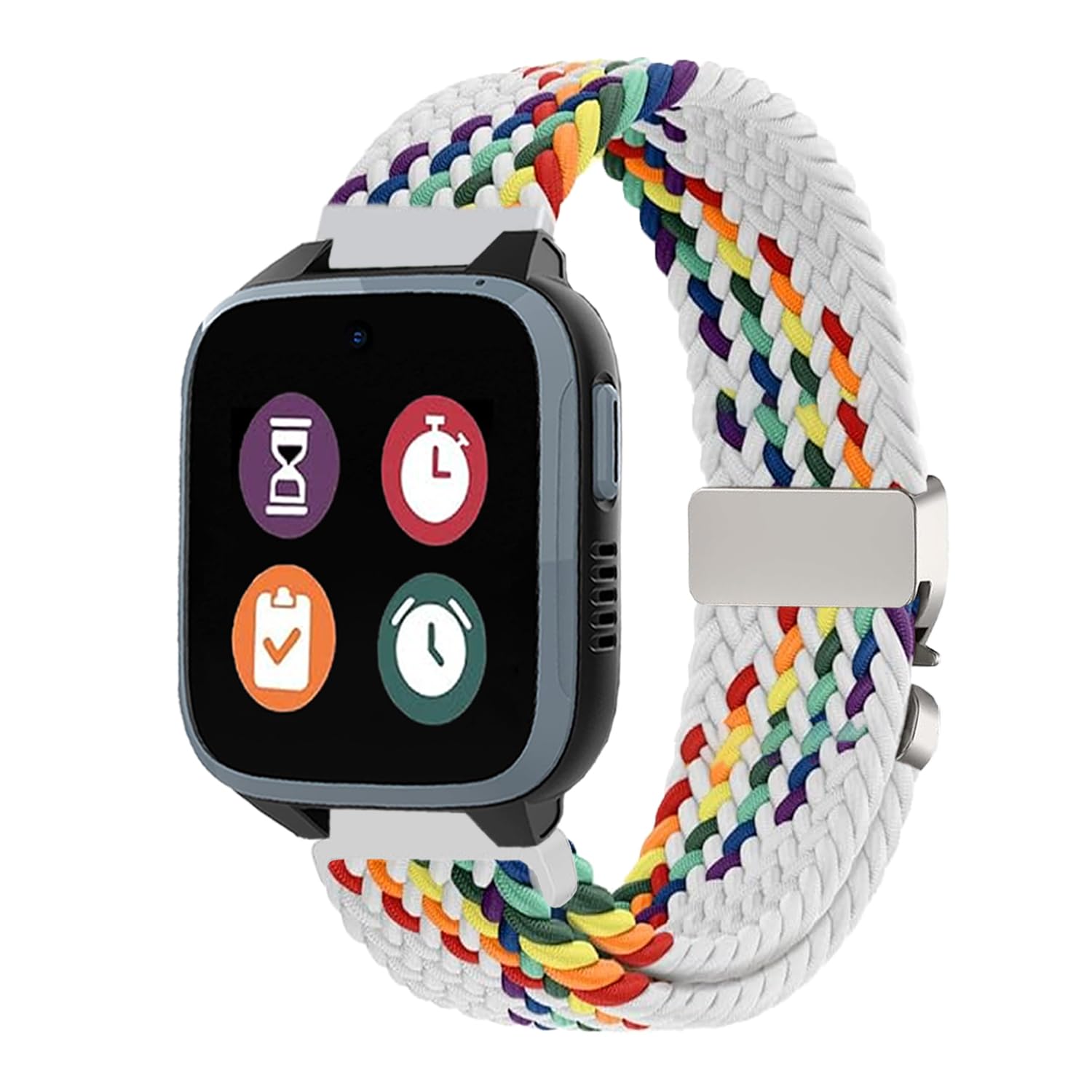 Aurrain 16MM Woven Nylon Watch Strap with XPLORA X5/X5 Play/XGO 2/XGO 3,Unisex woven nylon sports Watch Strap for children.