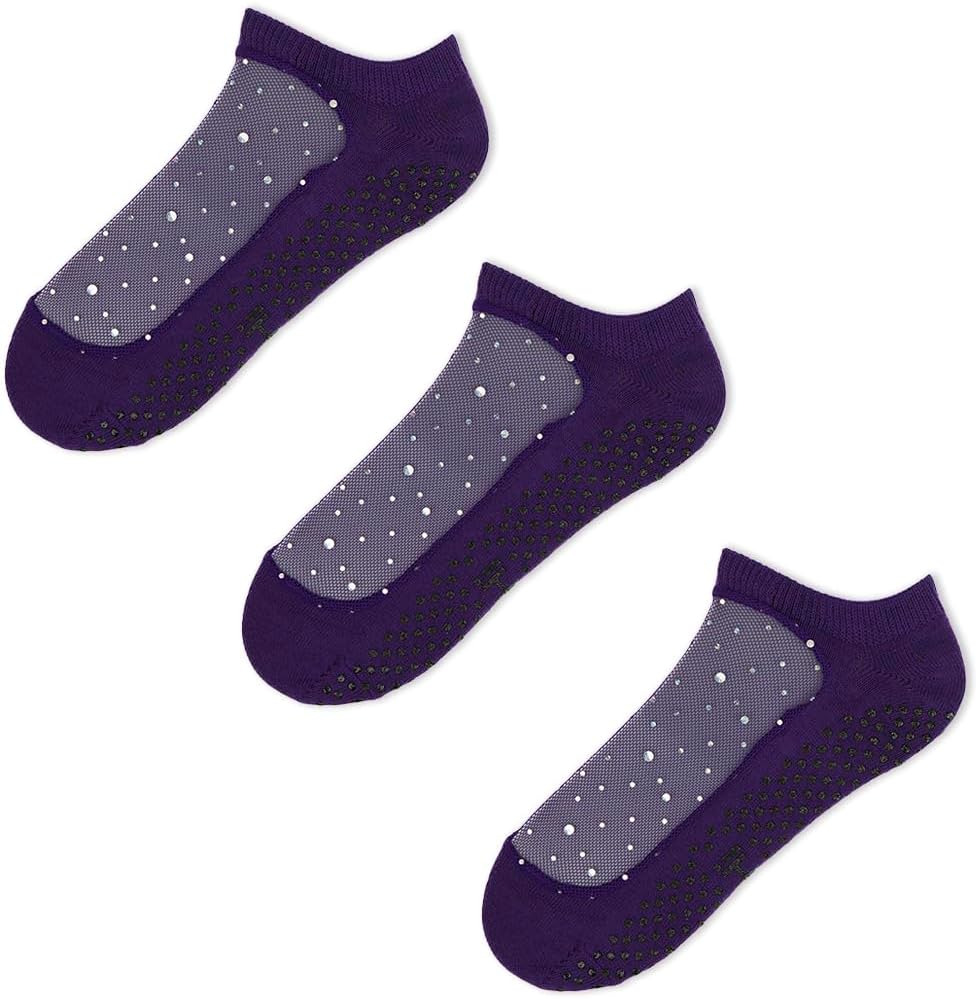 SHASHI Yoga Socks For Women - Classic & Star Style - Mesh Socks for Women – Non Slip Socks – Athletic Socks