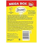 DREAMIES Katzensnacks - 2x350g - mit Käse - Traumhaft knusprige Katzen Leckerlies mit zarter Füllung - Mega Box – Bild 3