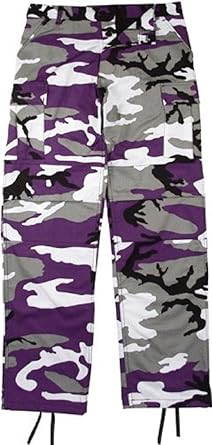 Purple fatigue pants Clearance