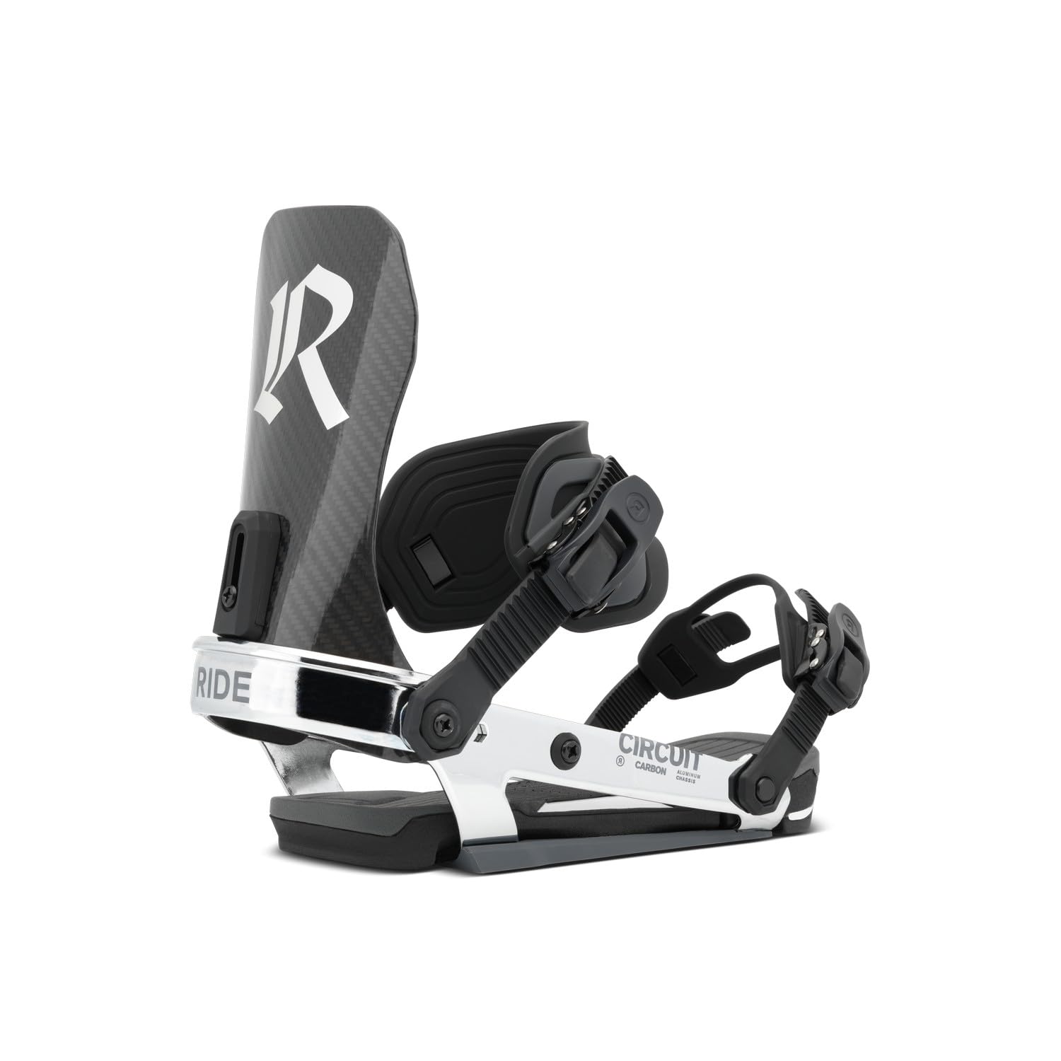 Ride - Ski- / Snowboard-Bindung Carbon Chrom All Mountain Herren – Größe M – Schwarz