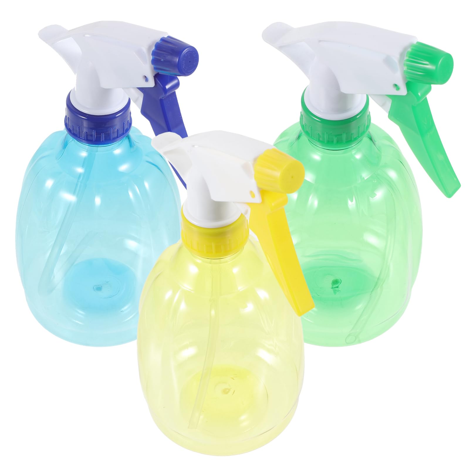 POPETPOP Lot De 3 Vaporisateurs Darrosage Réutilisables en Plastique avec Buse À Pression Réglable pour Plantes Dextérieur Et Entretien De La Maison