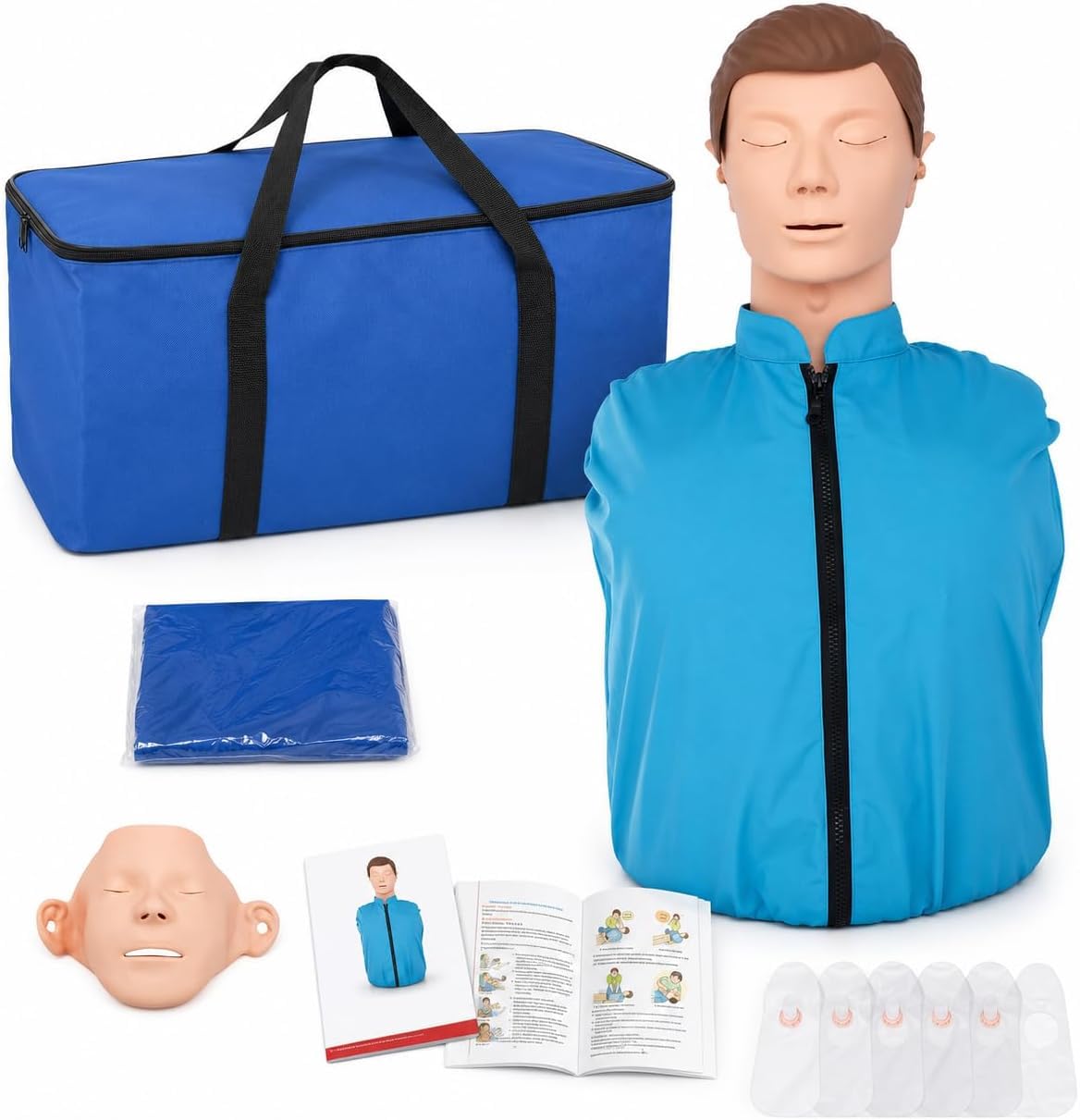 CPR-Trainingspuppe für Erwachsene, mit Kompressions-Feedback