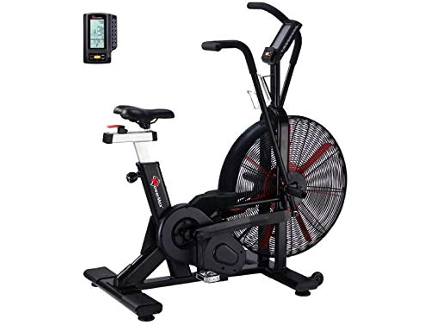 Powermax Fitness Unisex Adult Ba 2500c Commercial Air Bike