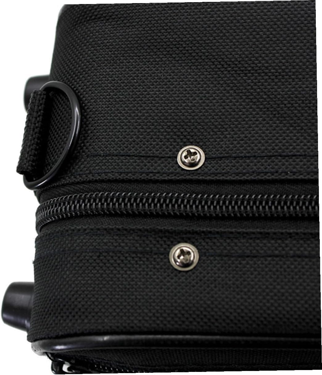 Generic Oxford Cloth Clarinet Storage Bag with Padded Shock Absorption Large Capacity Carrying Case with Comfortable Handle for Organizing Clarinet and Accessories Lightweight Instrument