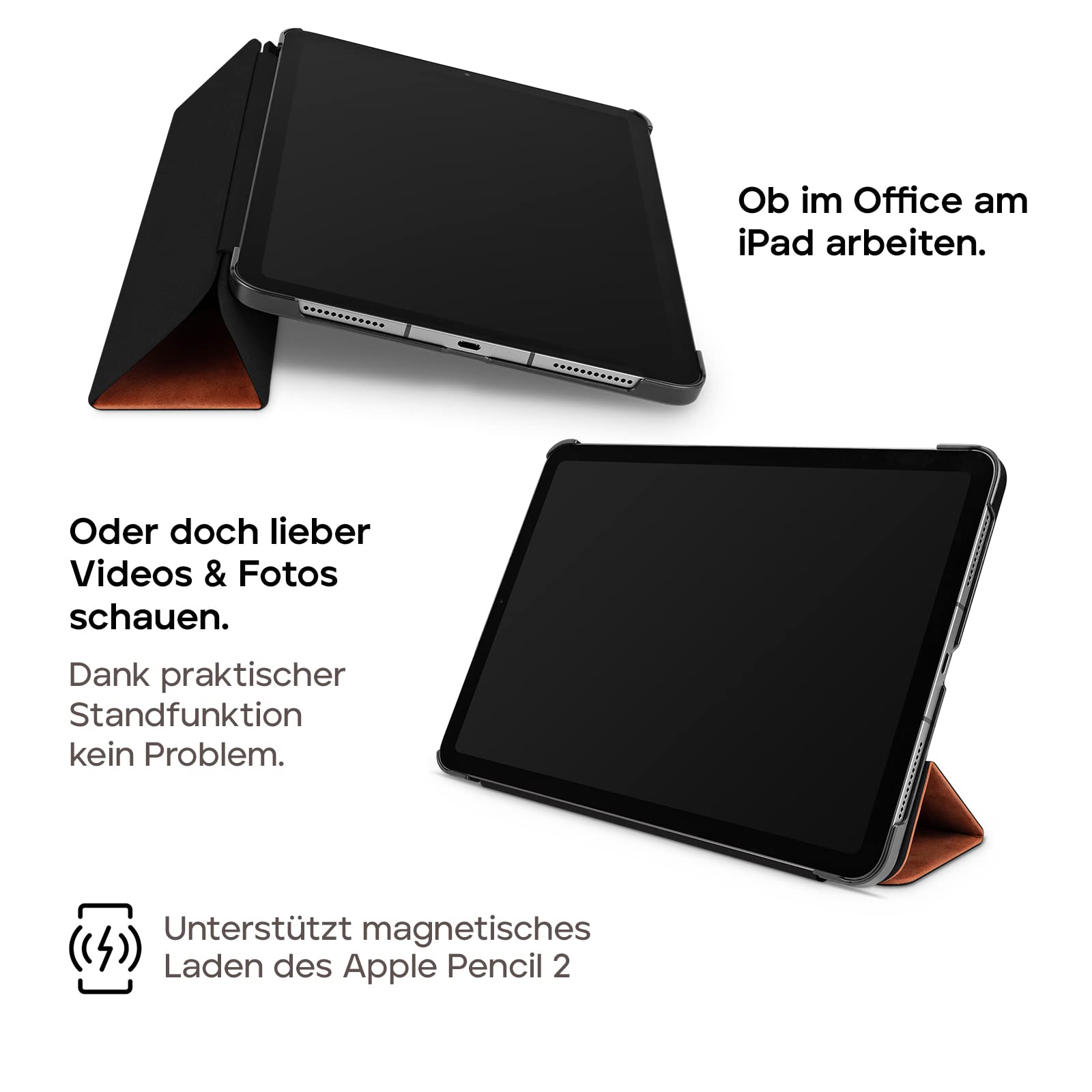 Case IPAD PRO 12.9 2020 / 2021 / 2022 ESR Rebound Magnetic Gray | Cases