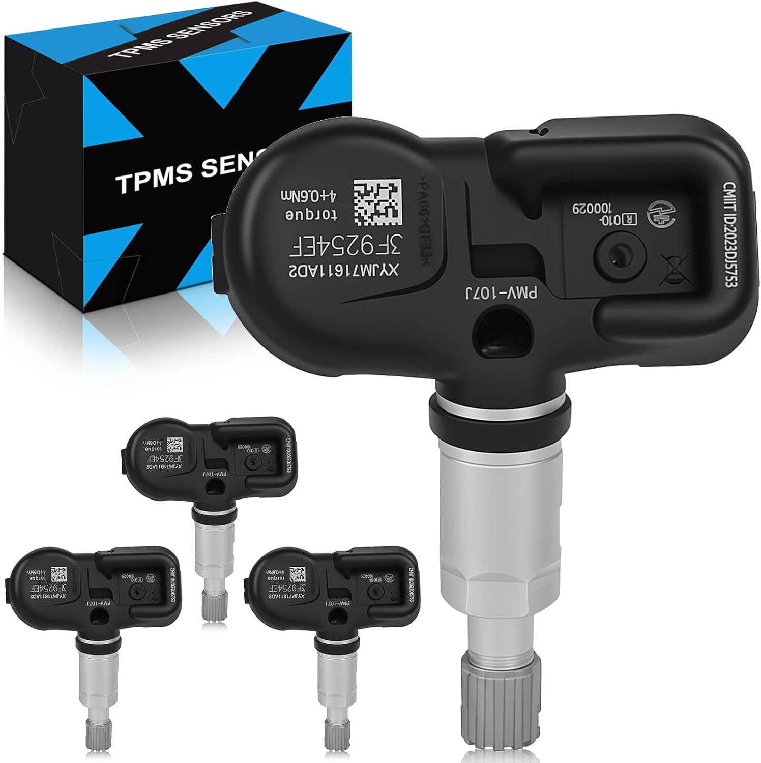 Upgraded Corolla Camry for:-Toyota Tacoma for:-RAV4 for:-Lexus IS250 Pre-Programed 4260706011 TPMS Sensor Tire Pressure Monitoring System Sensor Fit ES GS RX Fit for:-Scion (4)