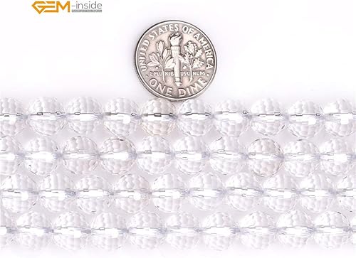 Miniatura 313 de GEM-Inside Red Orange Carnelian Gemstone Loose Beads Natural Energy Power Beads for Jewelry Making Round Faceted 8mm 15