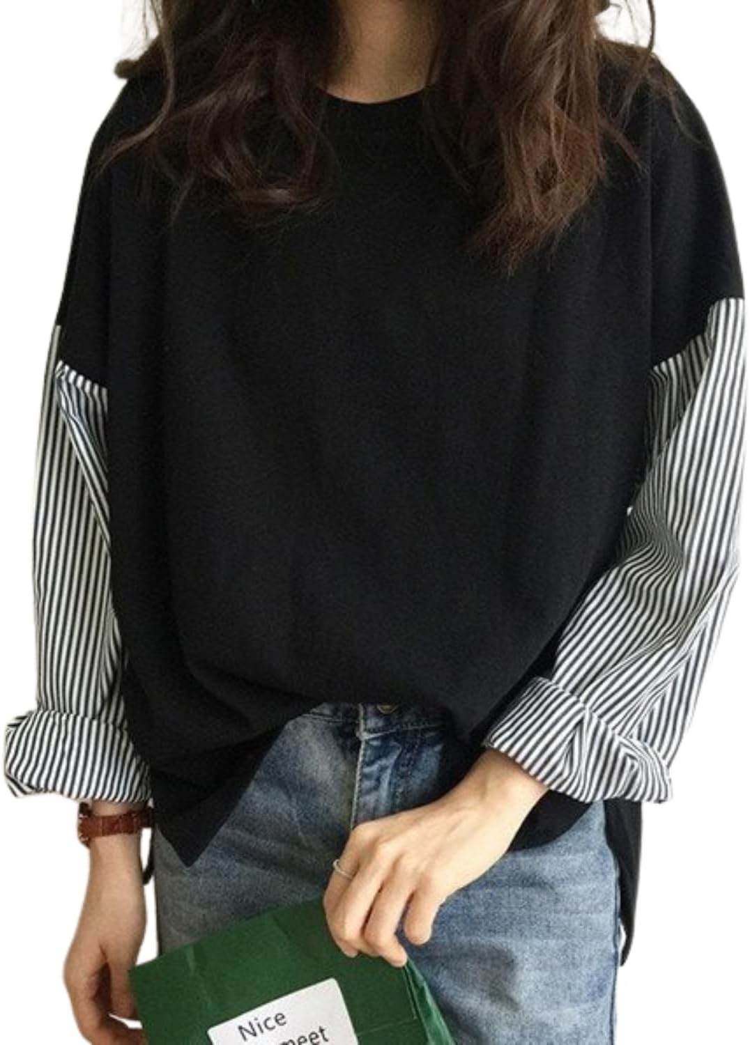 大人っぽいドロップショルダーチュニック｜ゆったりシルエットでこなれた日常スタイル