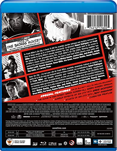 Sin City: A Dame to Kill For [Blu-ray 3D + Blu-ray] image 4