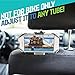CAW.CAR Accessories Metal Bike & Motorcycle Phone Mount - The Only Unbreakable Handlebar Holder for iPhone, Samsung or Any Other Smartphone. +100 to Safeness & Comfort