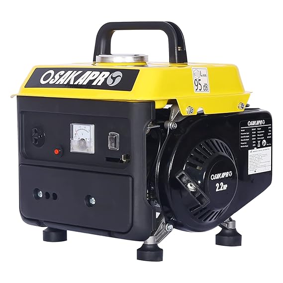 Low Noise Gas Powered Generator for Home Use