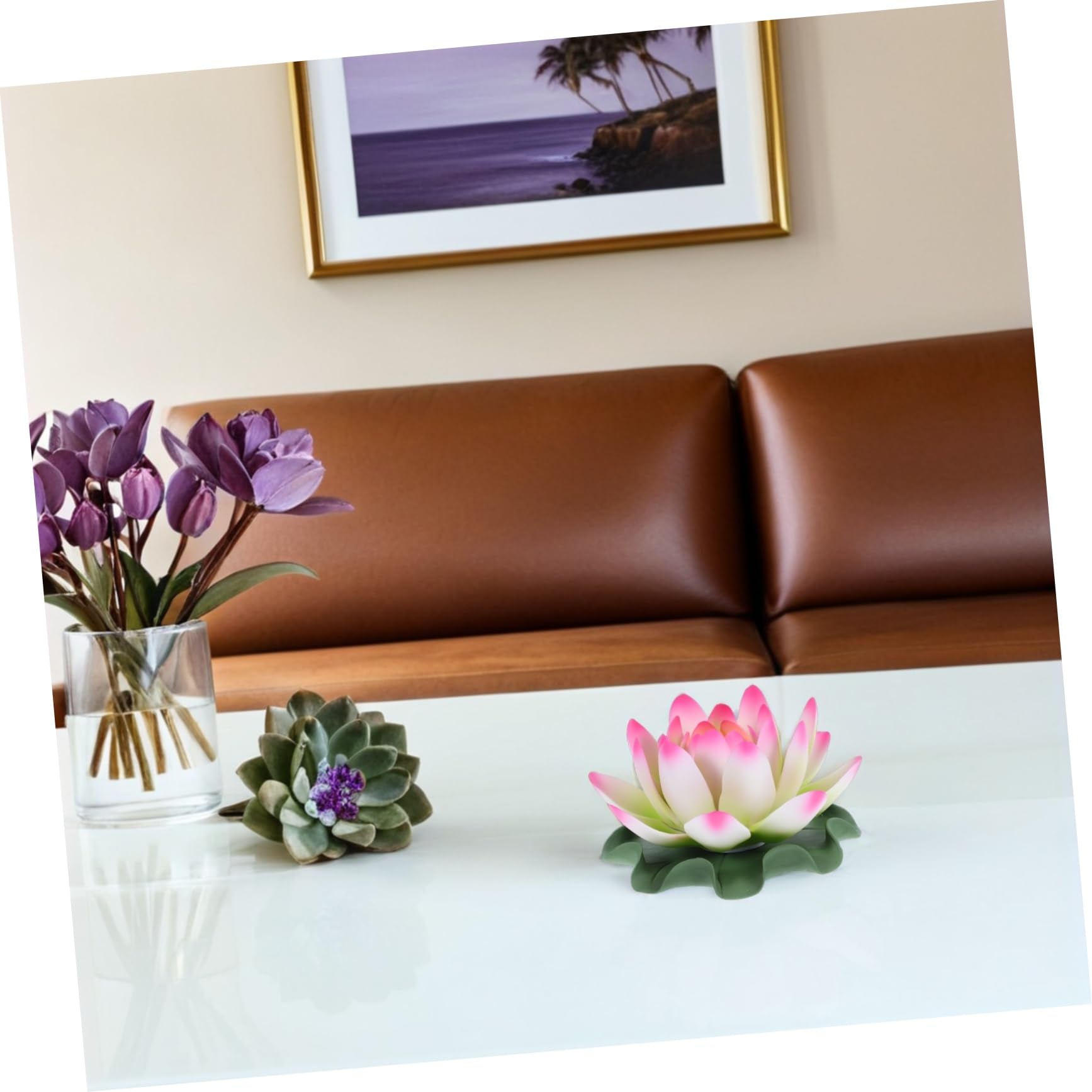 Gatuida Soporte para Incienso de Cerámica con Diseño de Flor de Resistente al Calor para Aromaterapia y Decoración Hogar Oficina y SPA