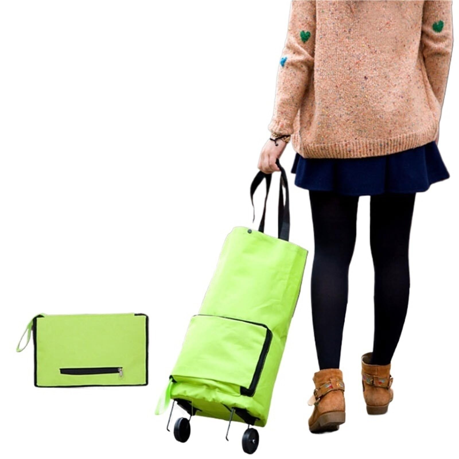 Bolsa de Compras Plegable con Ruedas