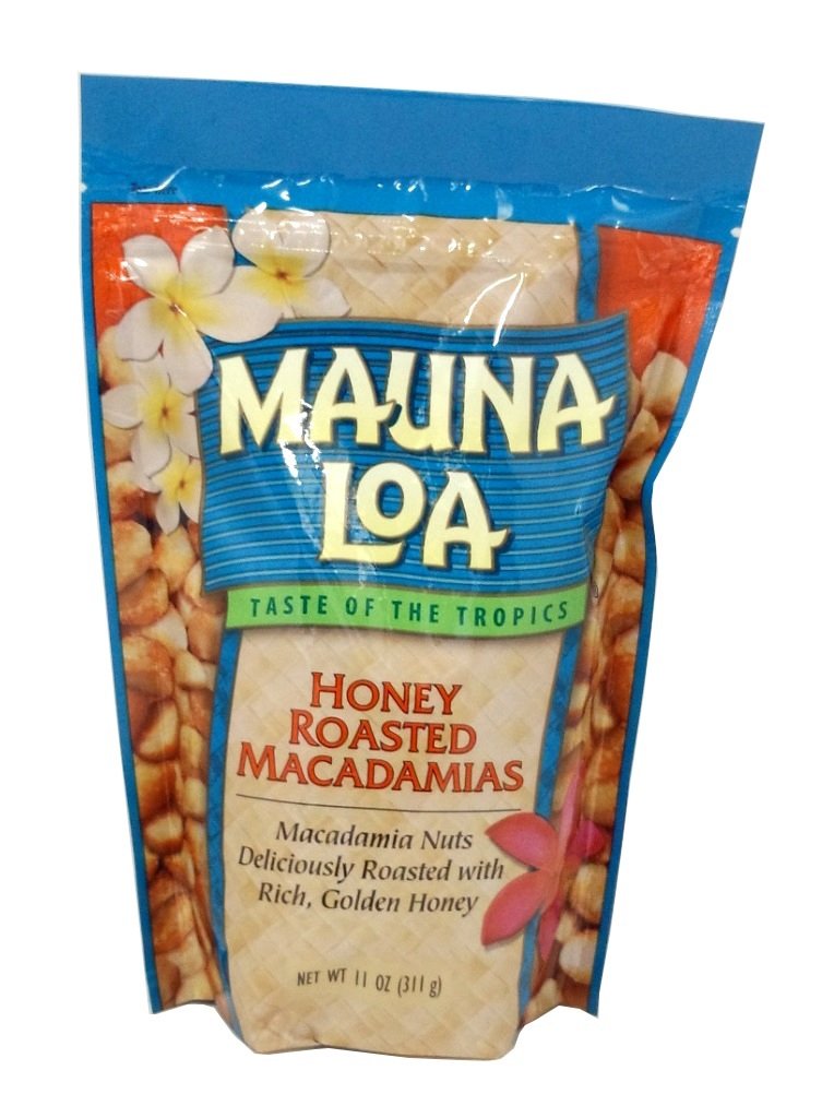 Mauna Loa Macadamias, Honey Roasted, 11Ounce Package