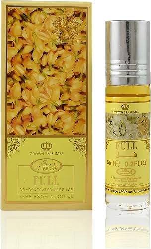 Al Rehab Full Concentrated Perfume Oil Attar Roll-On, Alcohol Free, for Unisex, 6ml