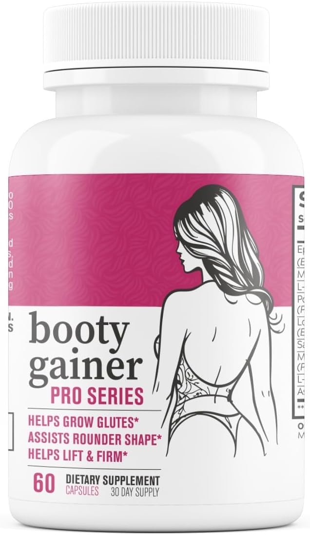 Booty Gainer Pro Series - Weight Gainer for Women to Grow Thicker Booty