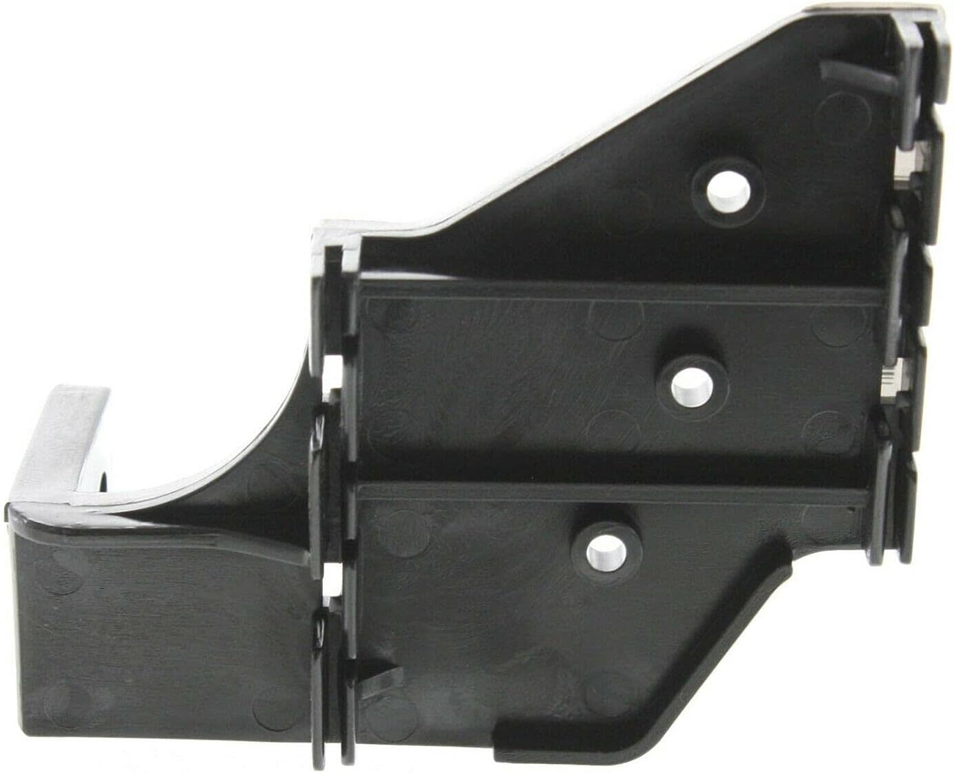 DAT AUTO PARTS Front Right Passenger Side Bumper Cover Support Bracket Mounting Brace Replacement For 1998-2000 Toyota Tacoma Pickup Truck w/Prerunner Package Black Textured Plastic TO1043104