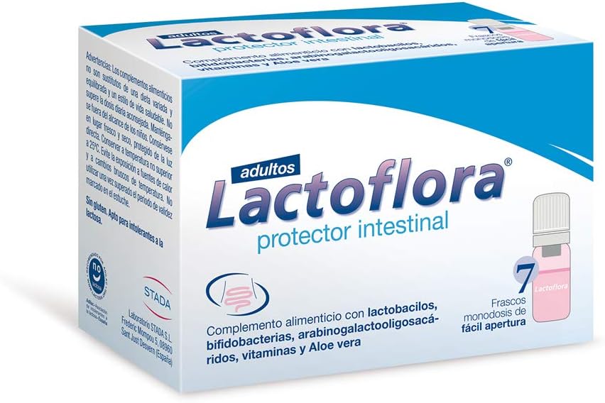 LACTOFLORA Protector Intestinal Adulto 7 Viales