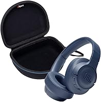 Vista 8 de JBL Tune 760NC - Auriculares JBL ligeros inalámbricos Bluetooth, plegables con cancelación activa de ruido, embalaje a granel, color negro