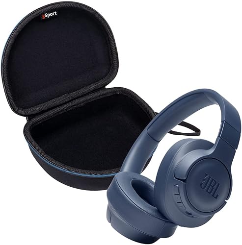 Miniatura 10 de JBL Tune 760NC - Auriculares inalámbricos ligeros y plegables con cancelación activa de ruido, color azul, mediano