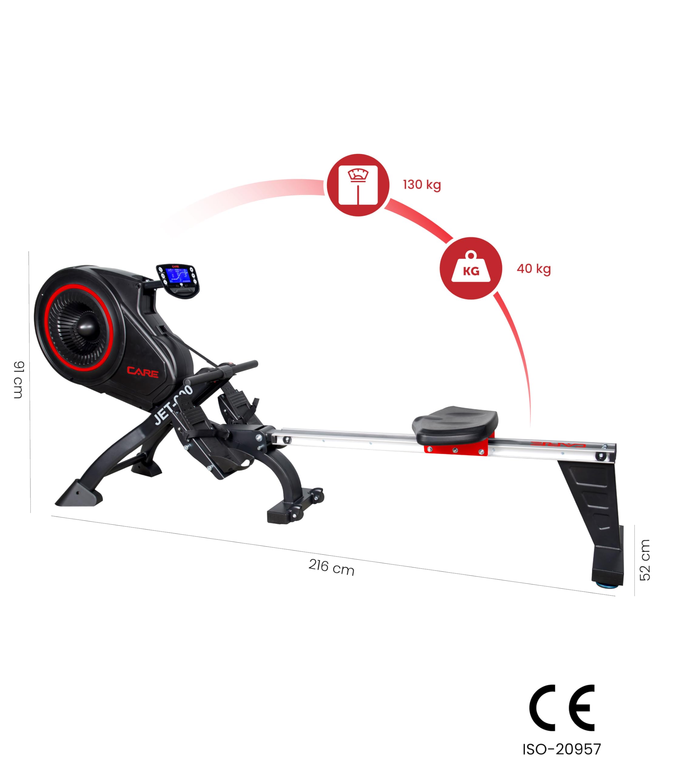 Rameur - Jet 600-2 - Care