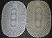 Tapestry Trading NL-021436 14 x 36 in. Handmade Indian Crochet Table Runner, Ivory and White