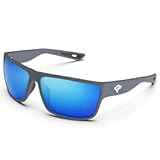 TOREGE Polarized Sports Sunglasses for Men and Women Cycling Running Golf Fishing Sunglasses TR26