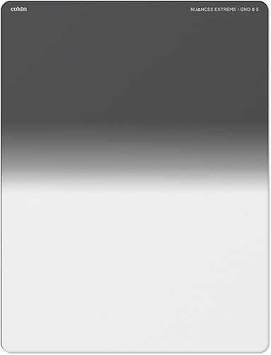 Cokin Square NUANCES Extreme Graduated ND8 - Suave 3 topes para soporte XL (X) - 5.118 in x 6.693 in