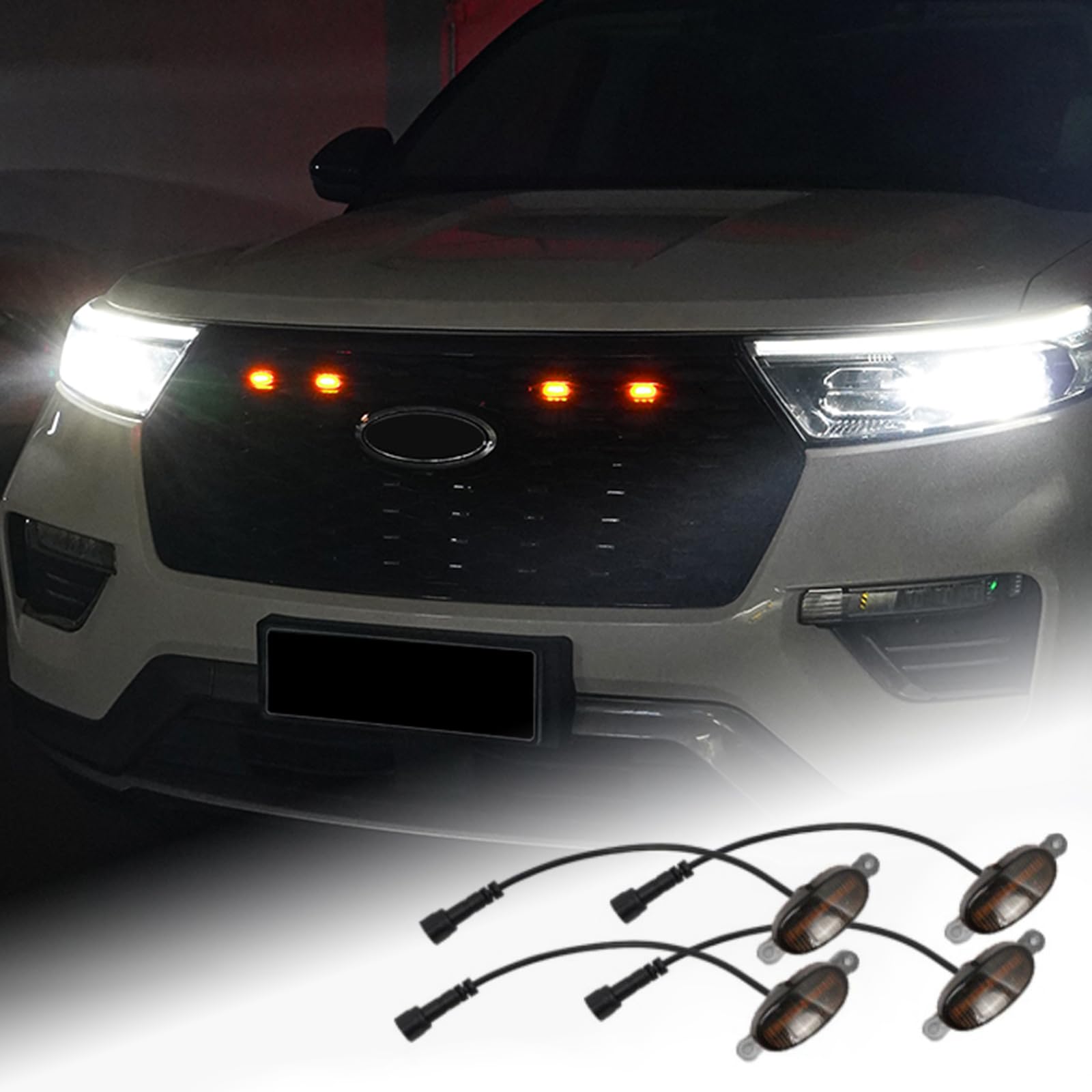 Amazon.com: FDAIUN LED Front Grille Light for Ford Explorer