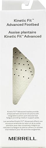 Miniatura 3 de Merrell Plantilla de lana avanzada Kinetic Fit para hombre, Blanco