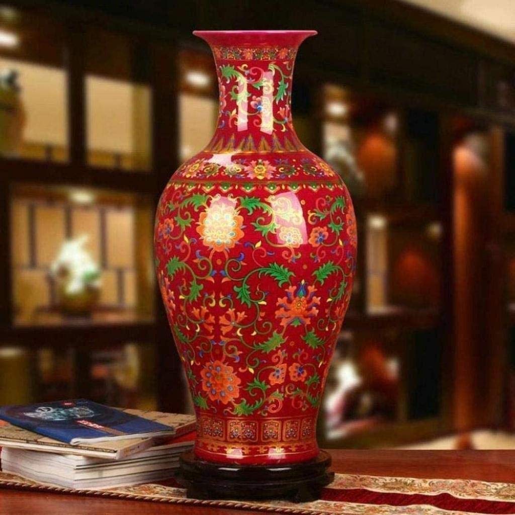 HH-CC Sculpture Vase Vases Vase Ceramic Flower Bottle Ornaments Arrangement Home Decor Indispensable Exquisite Decoration Rigorous Production Process