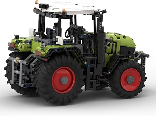 Miniatura 2 de MINDEN MOC-94474 - Juego de bloques de tractor técnico, modelo de vehículo de granja, compatible con Lego, juguete de granja de construcción para