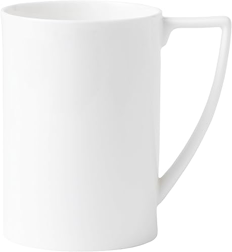 Wedgwood Jasper Conran - Taza de porcelana de hueso blanco 0.85 Pt