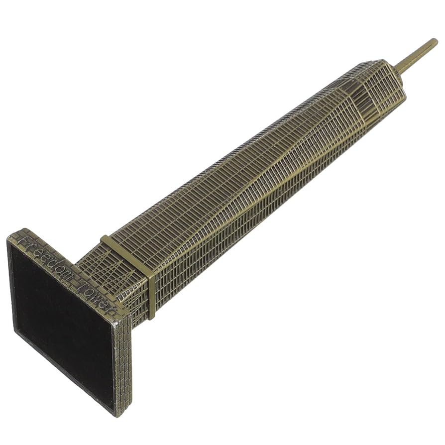 Amazon.co.jp: COHEALI ワールドトレードセンター 像 メタル